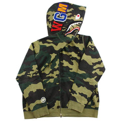 Bape Woodland Camo Shark