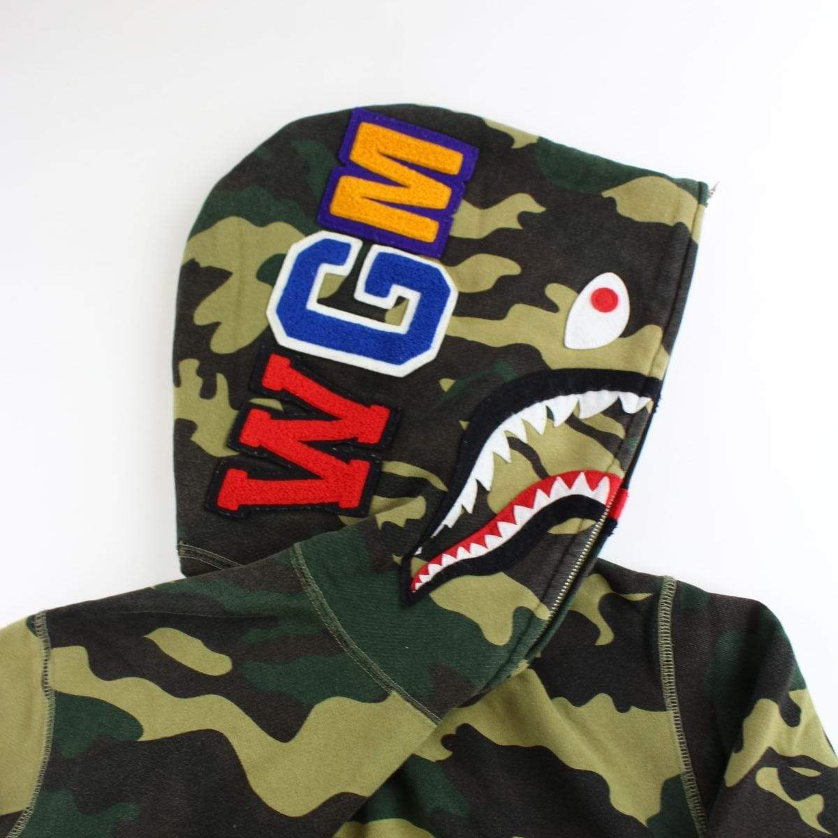 bape woodland camo shark - SaruGeneral