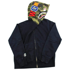 Bape 1st Green Camo Shark Noir