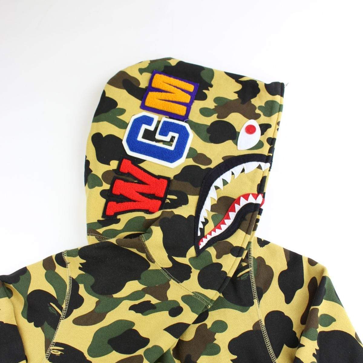 bape 1st yellow camo wgm shark - SaruGeneral