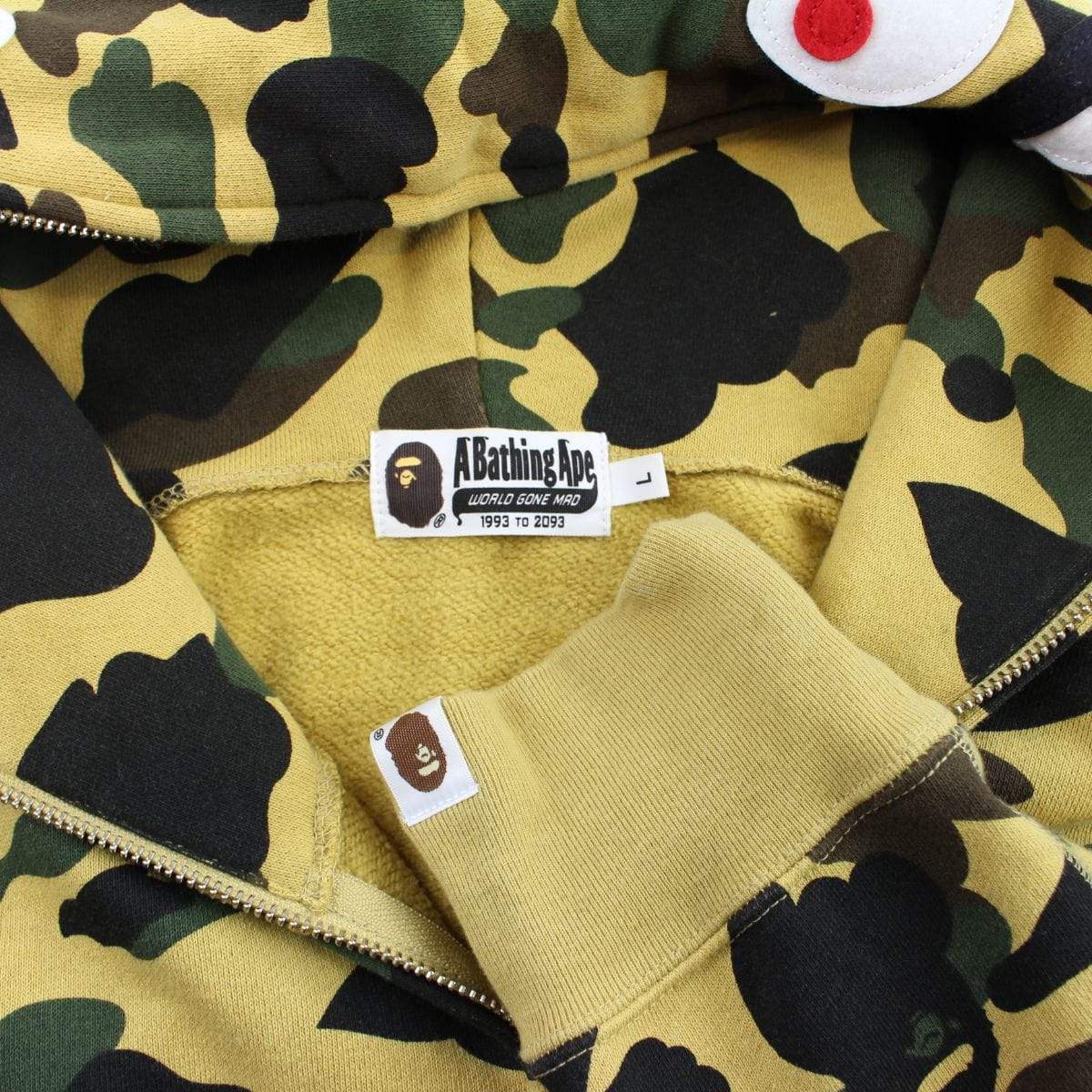 bape 1st yellow camo wgm shark - SaruGeneral