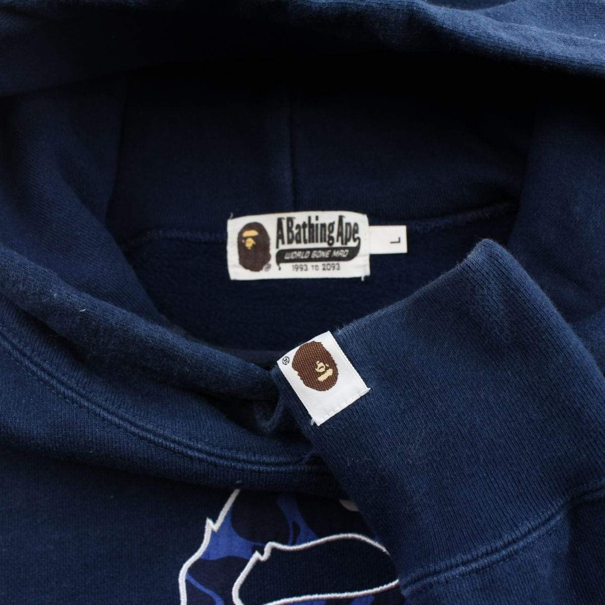 bape polka big ape hoodie - SaruGeneral