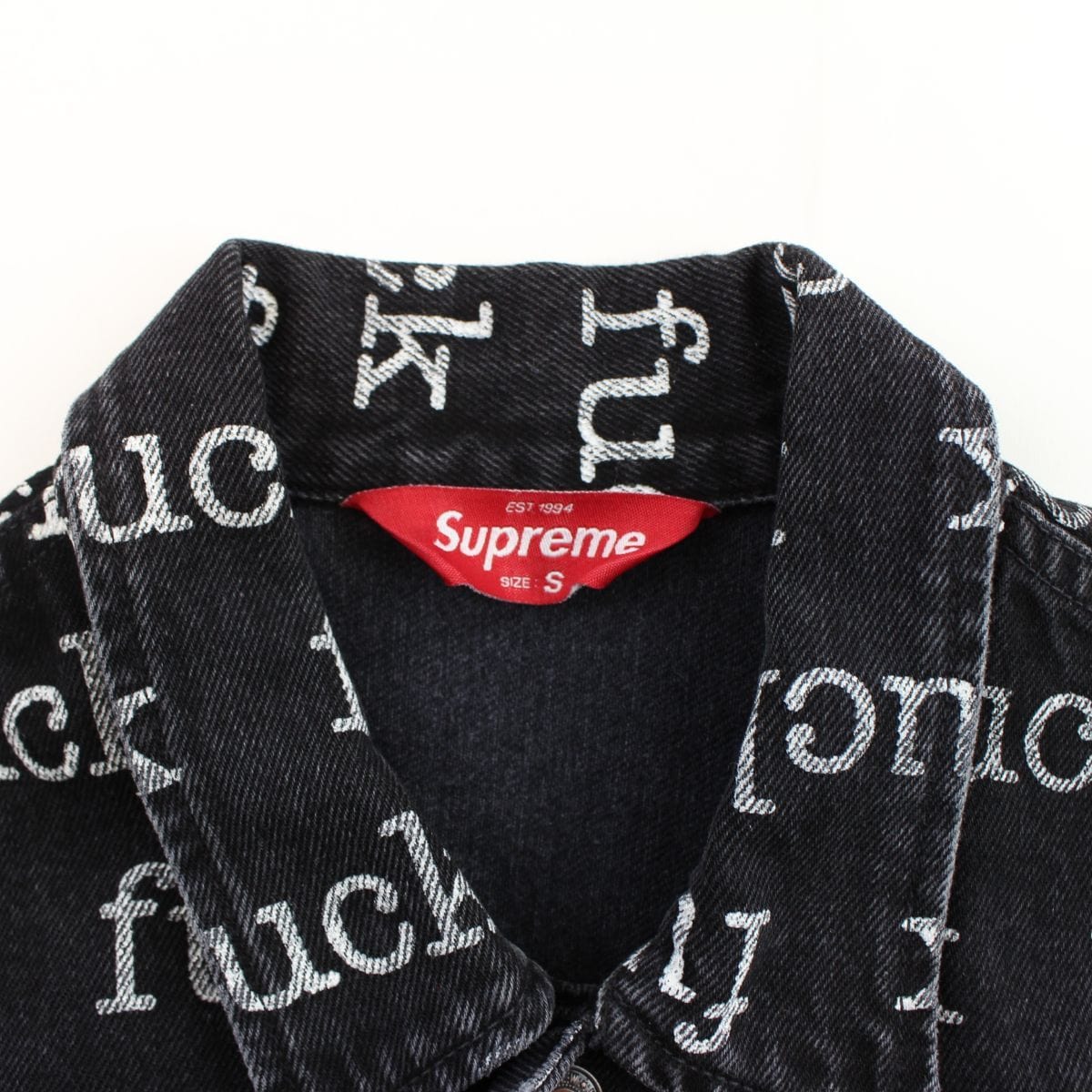 ジャケット・アウター Supreme fuck denim jacket 2013ss supreme fuck denim jacket 2013 – SARUGENERAL