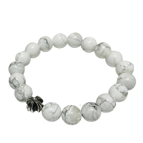 Chrome Hearts Beaded Bracelet White