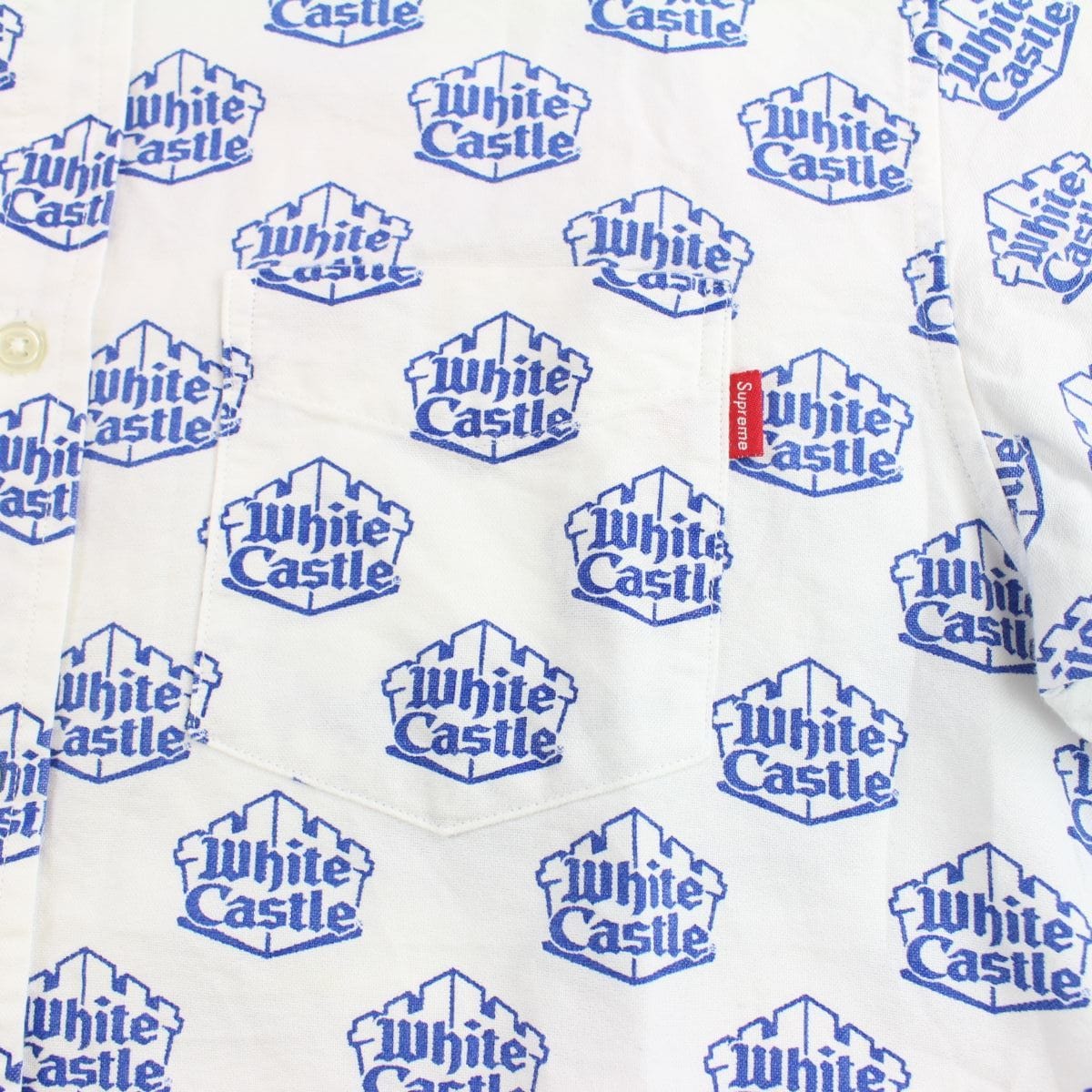supreme white castle shirt white 2015 - SaruGeneral