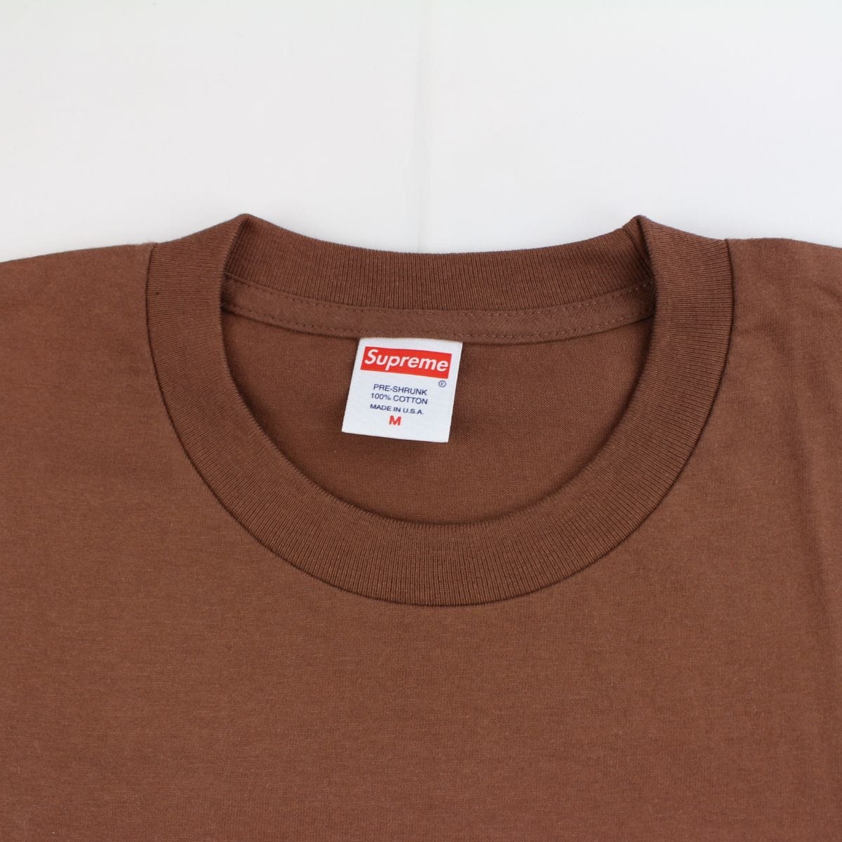 Supreme Brown Paisley box Logo tee - SARUUK