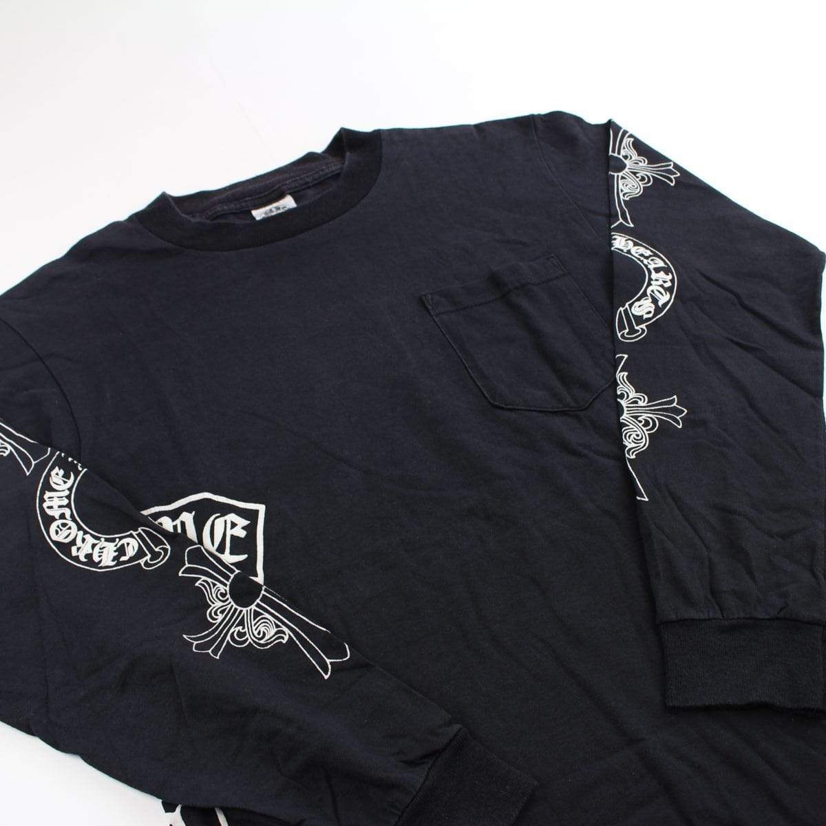 Chrome Hearts Cross Arms Logo LS Black – SARUGENERAL