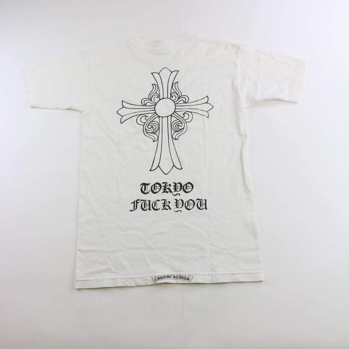 chrome hearts tokyo fuck you tee white - SaruGeneral