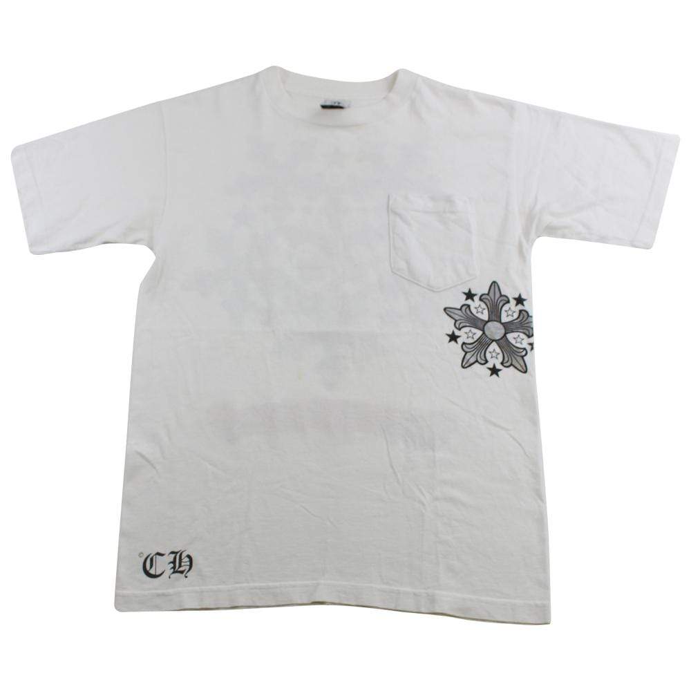 chrome hearts side star tee white - SaruGeneral