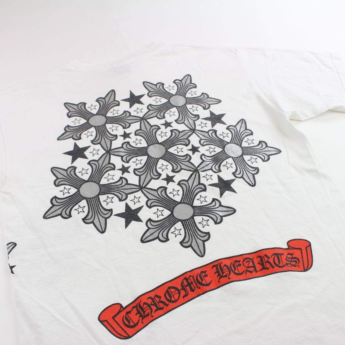 chrome hearts side star tee white - SaruGeneral