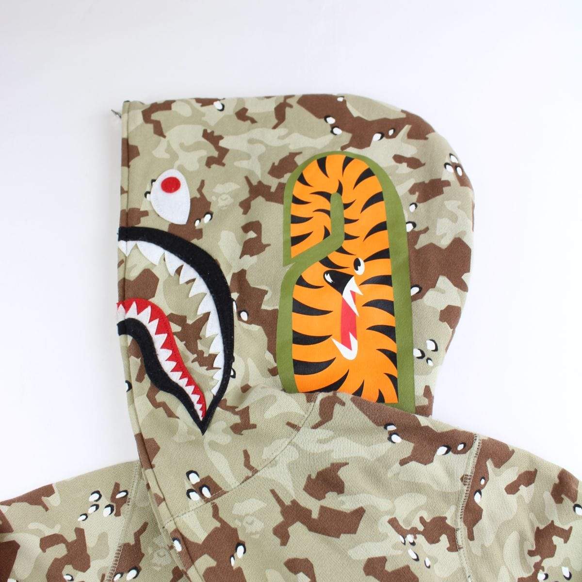 Bape Desert Camo Shark Hoodie - SaruGeneral