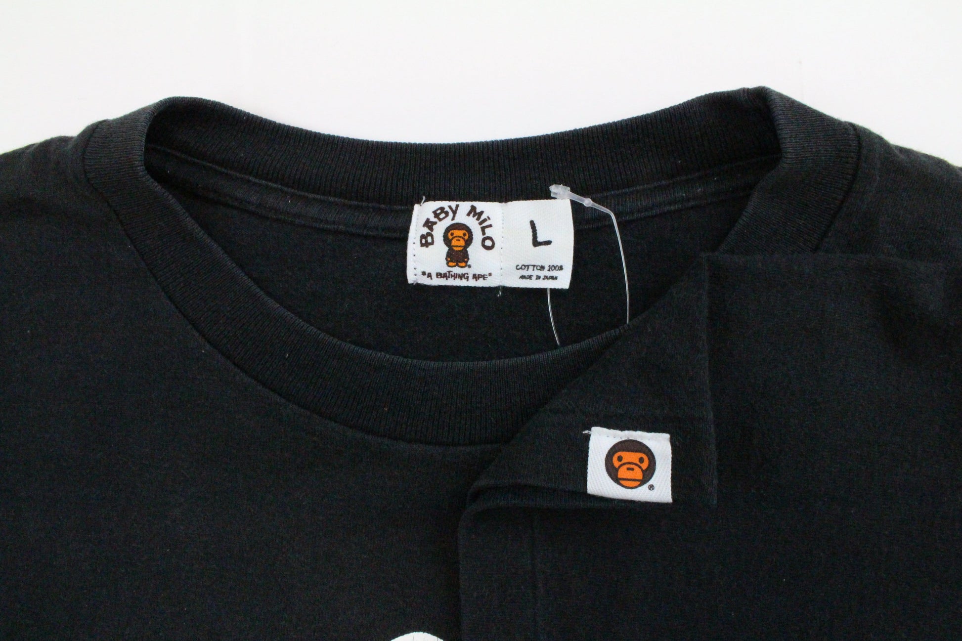 Bape Baby Milo Cyborg Tee Black - SaruGeneral