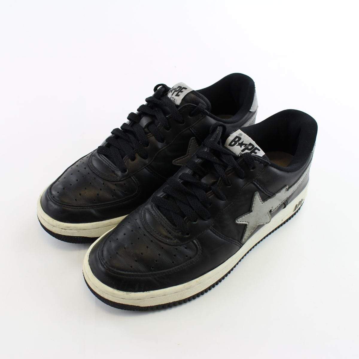 Bapesta Silver Black White - SaruGeneral