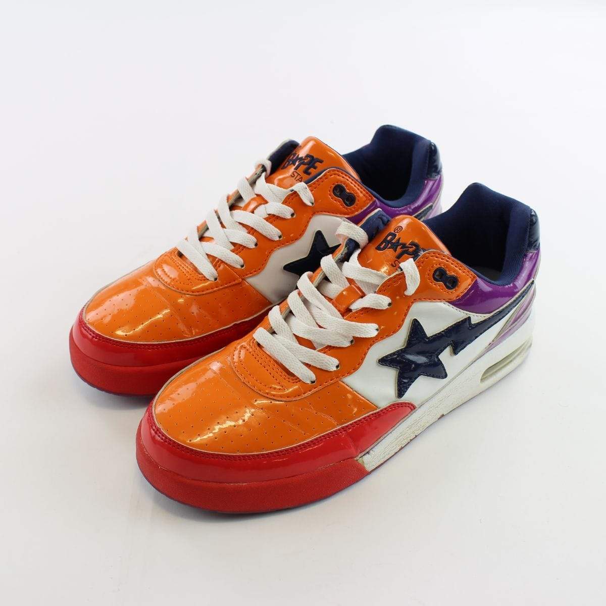 Bape Roadsta Purple Orange Red White - SaruGeneral