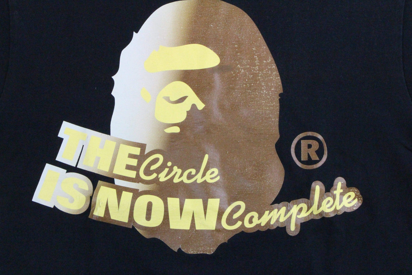 Bape The Circle is now Complete Tee Black - SaruGeneral