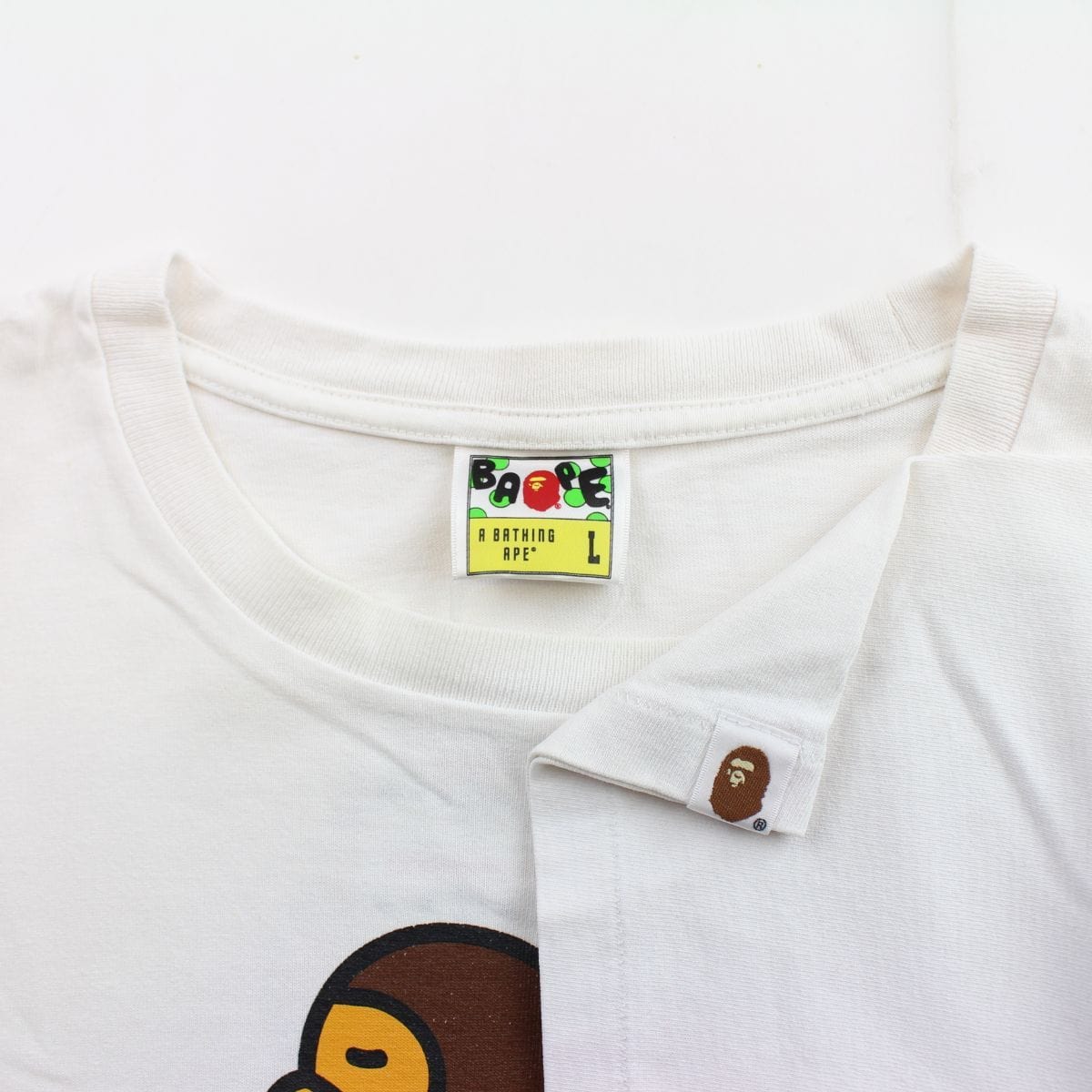 Bape x DBZ Big Ape Tee White - SARUUK