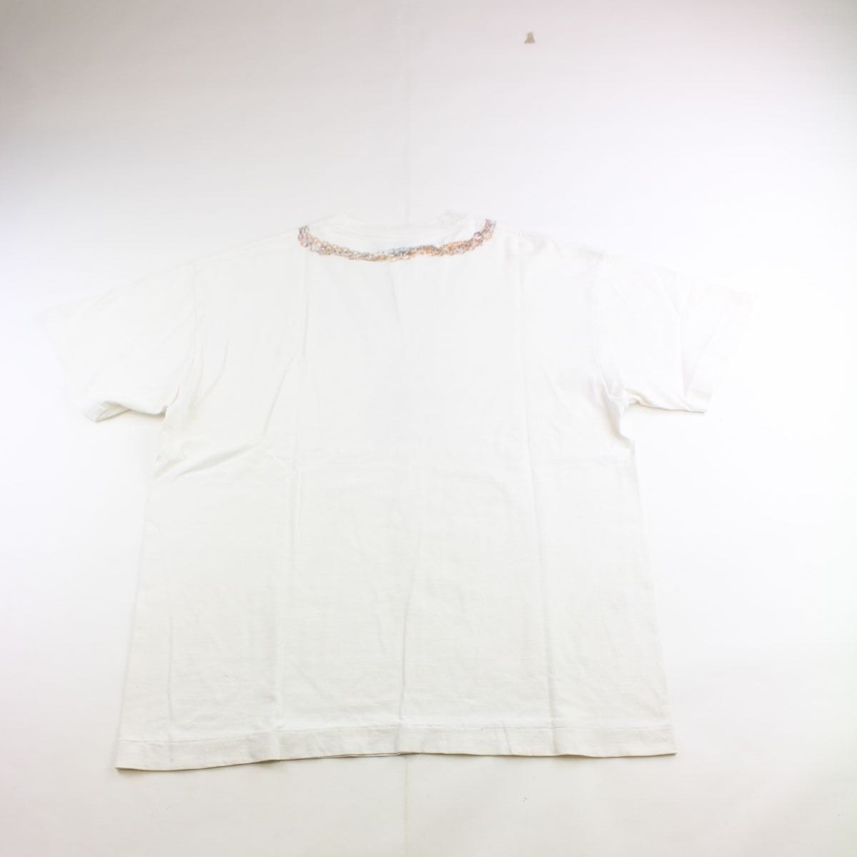 Bape Nigo Ape Chains Tee White - SARUUK