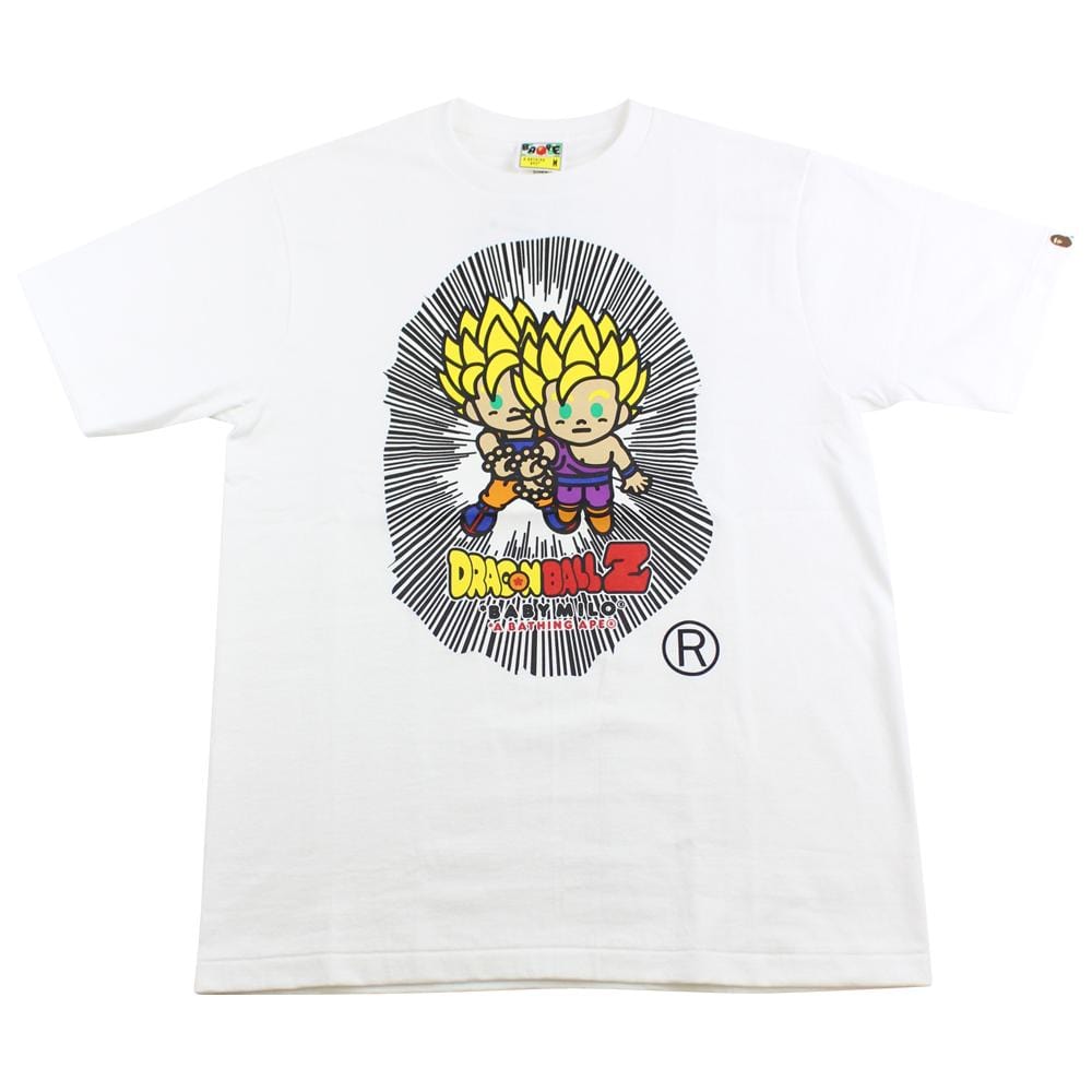 Bape x DBZ Big Ape Tee White - SARUUK