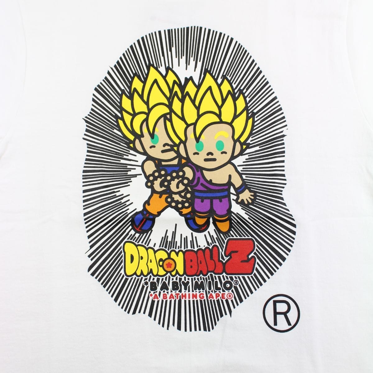 Bape x DBZ Big Ape Tee White - SARUUK