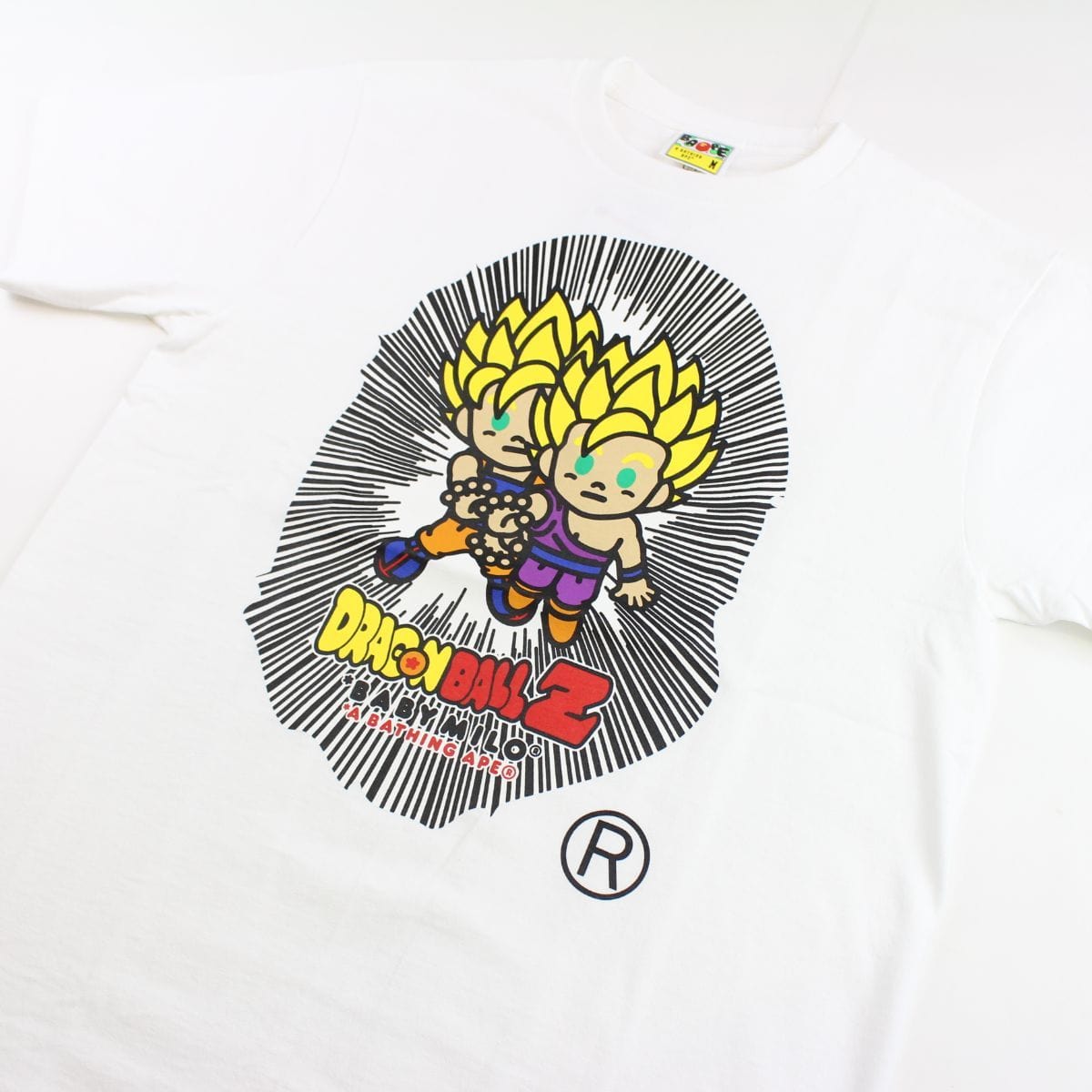 Bape x DBZ Big Ape Tee White - SARUUK