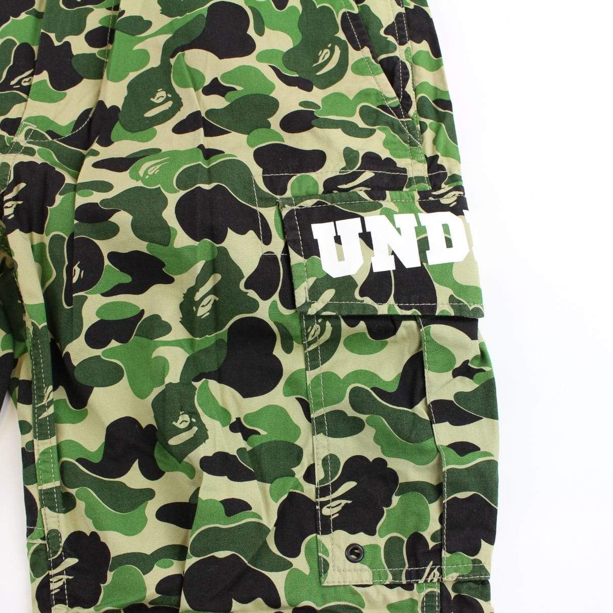 bape x undftd abc green camo pants - SaruGeneral