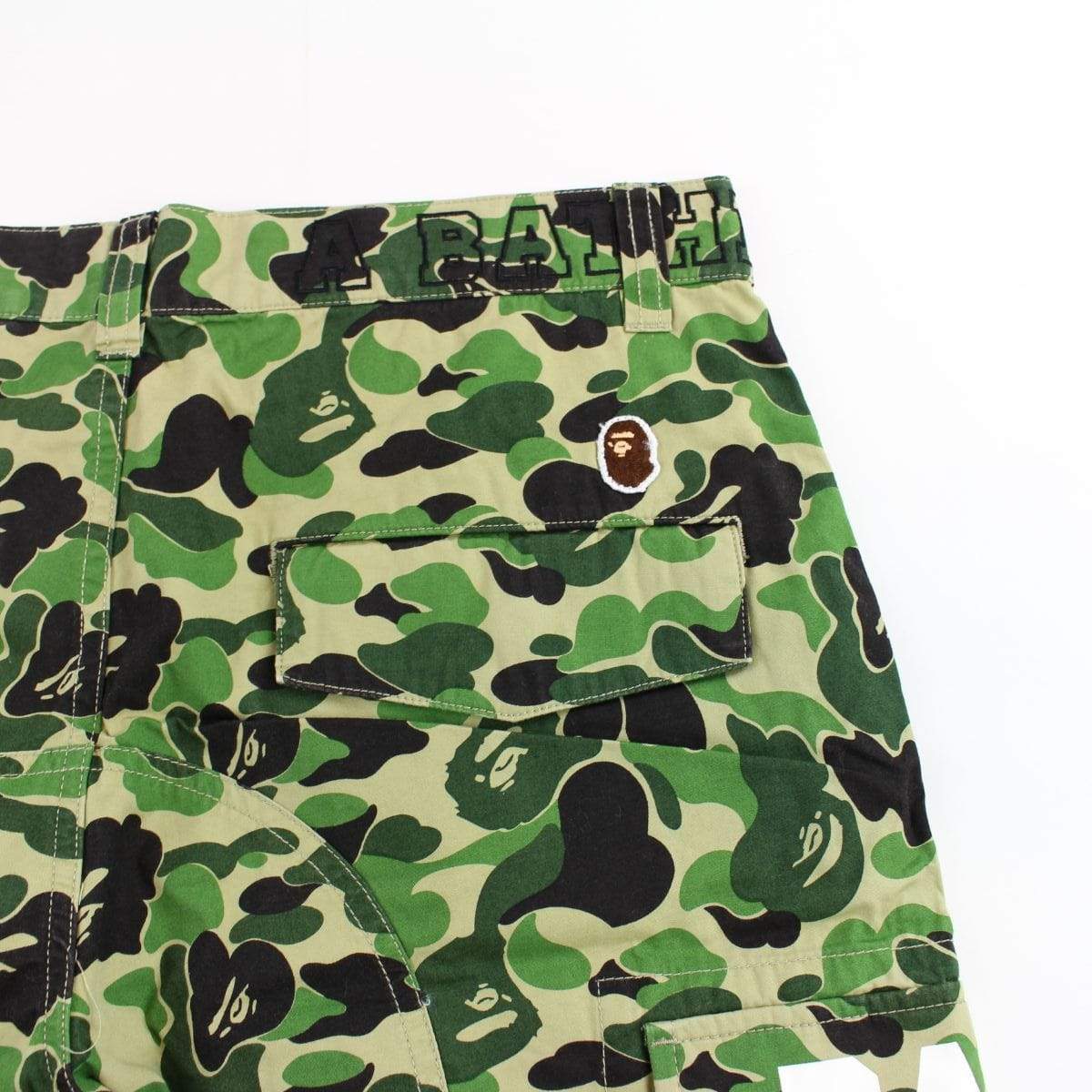 bape x undftd abc green camo pants - SaruGeneral