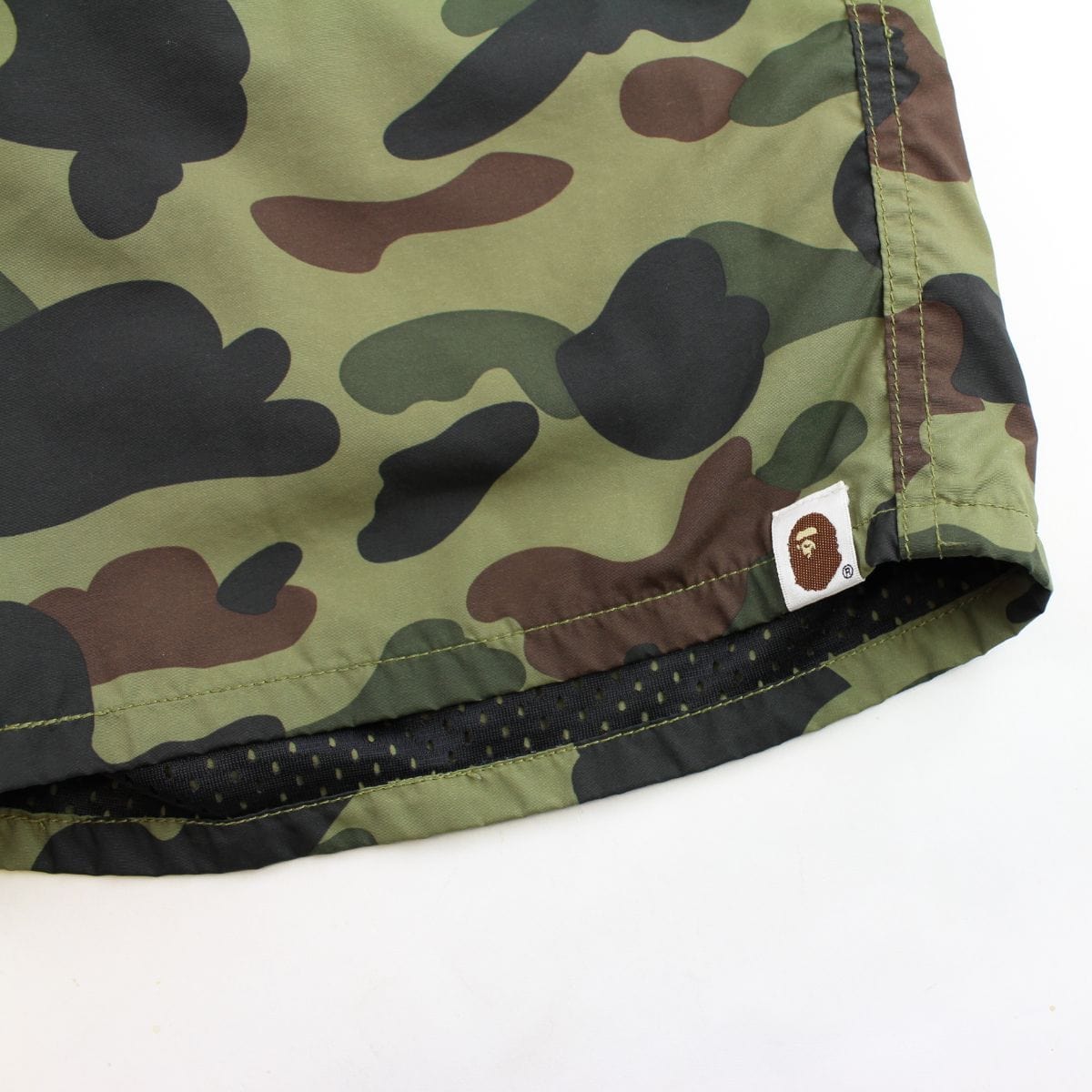 Bape 1st Green Camo Shorts - SARUUK