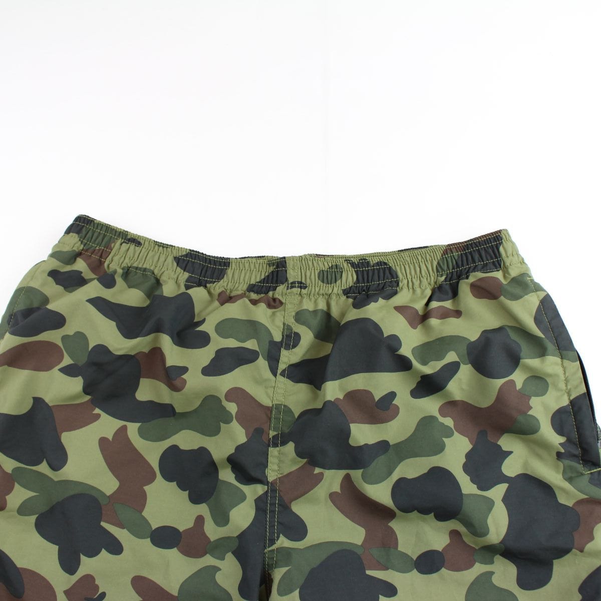 Bape 1st Green Camo Shorts - SARUUK