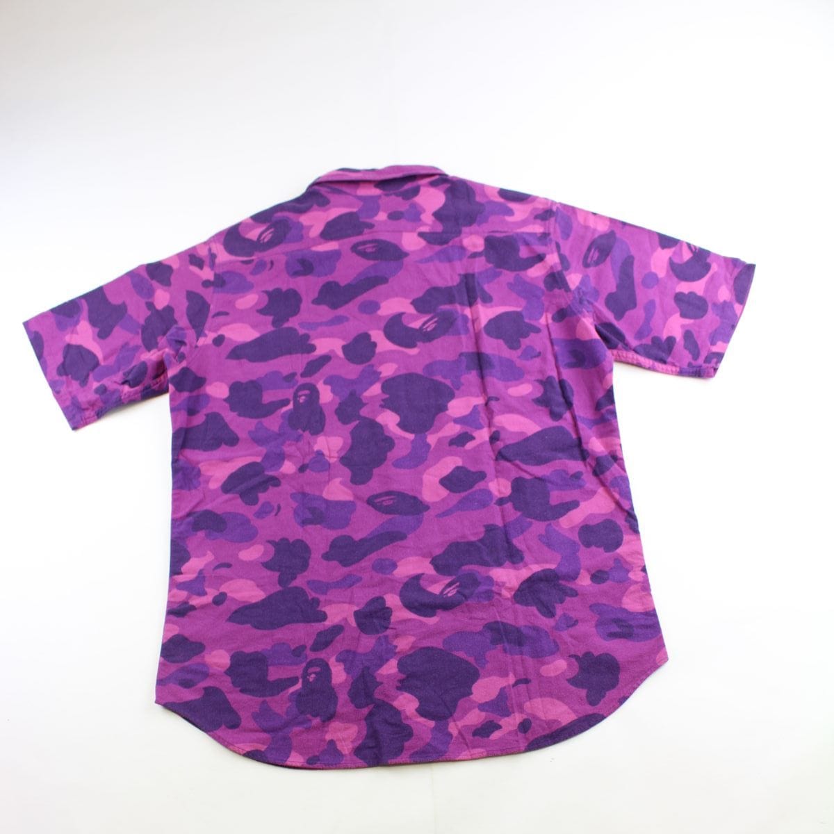 Bape Purple Camo SS Shirt - SARUUK