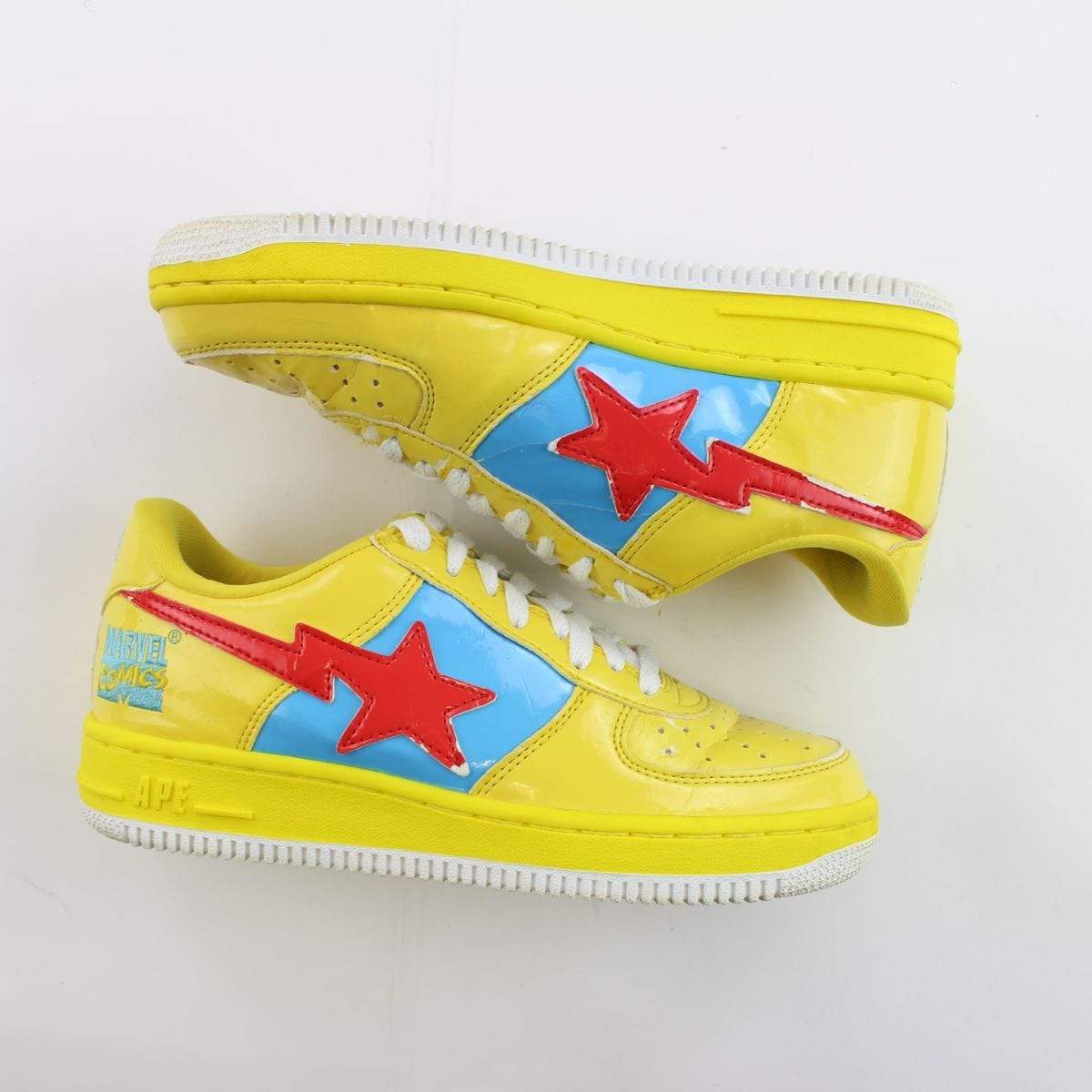 Bape x Marvel Comics Thor Bapestas Yellow - SaruGeneral