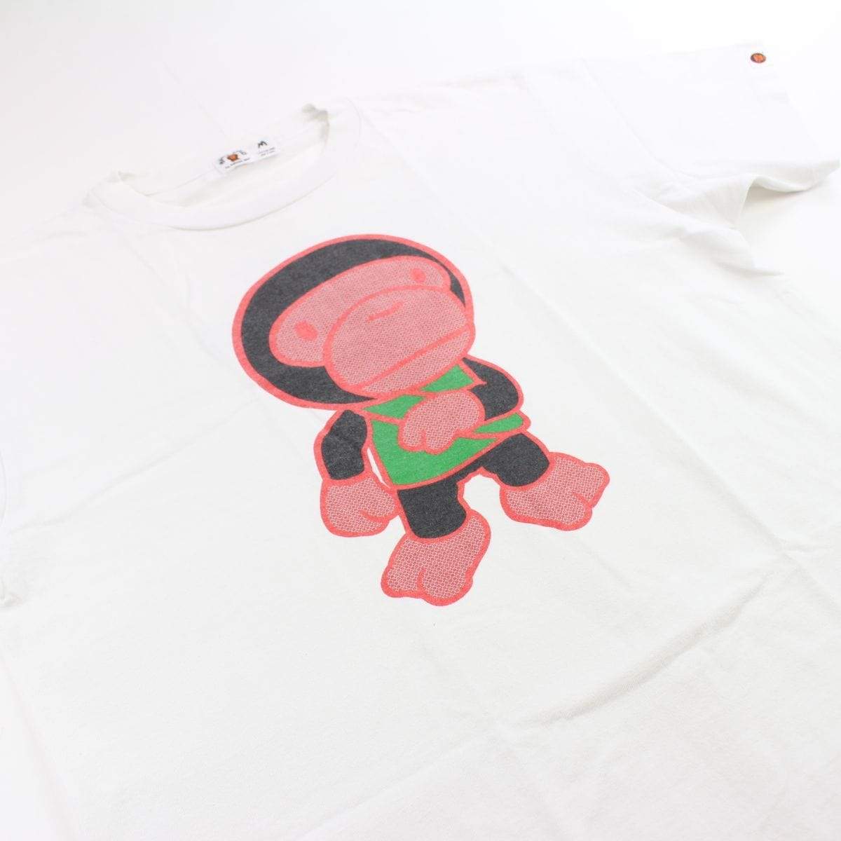 bape milo toy soldier figure tee white - SaruGeneral