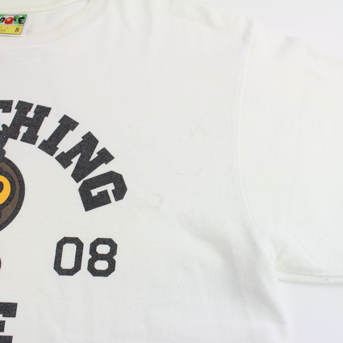 Bape Baby Milo Beetle Head Tee White - SARUUK