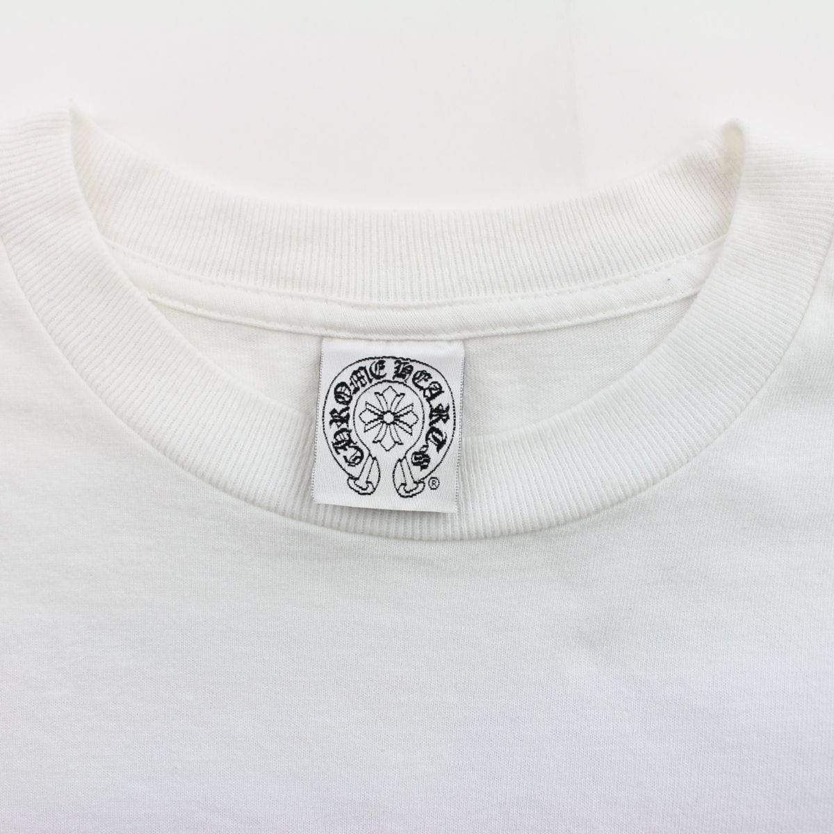 chrome hearts usa logo tee white – SARUGENERAL