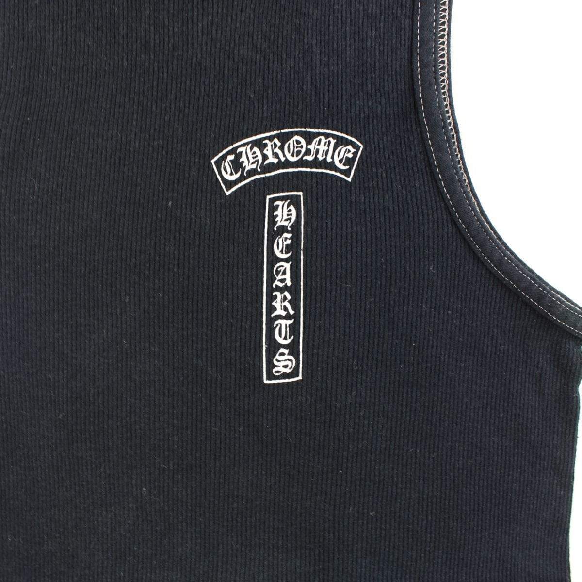 chrome hearts vest black - SaruGeneral