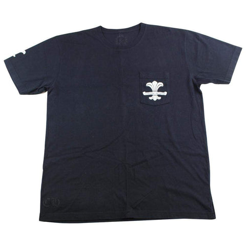 chrome hearts Crest Crosses tee black