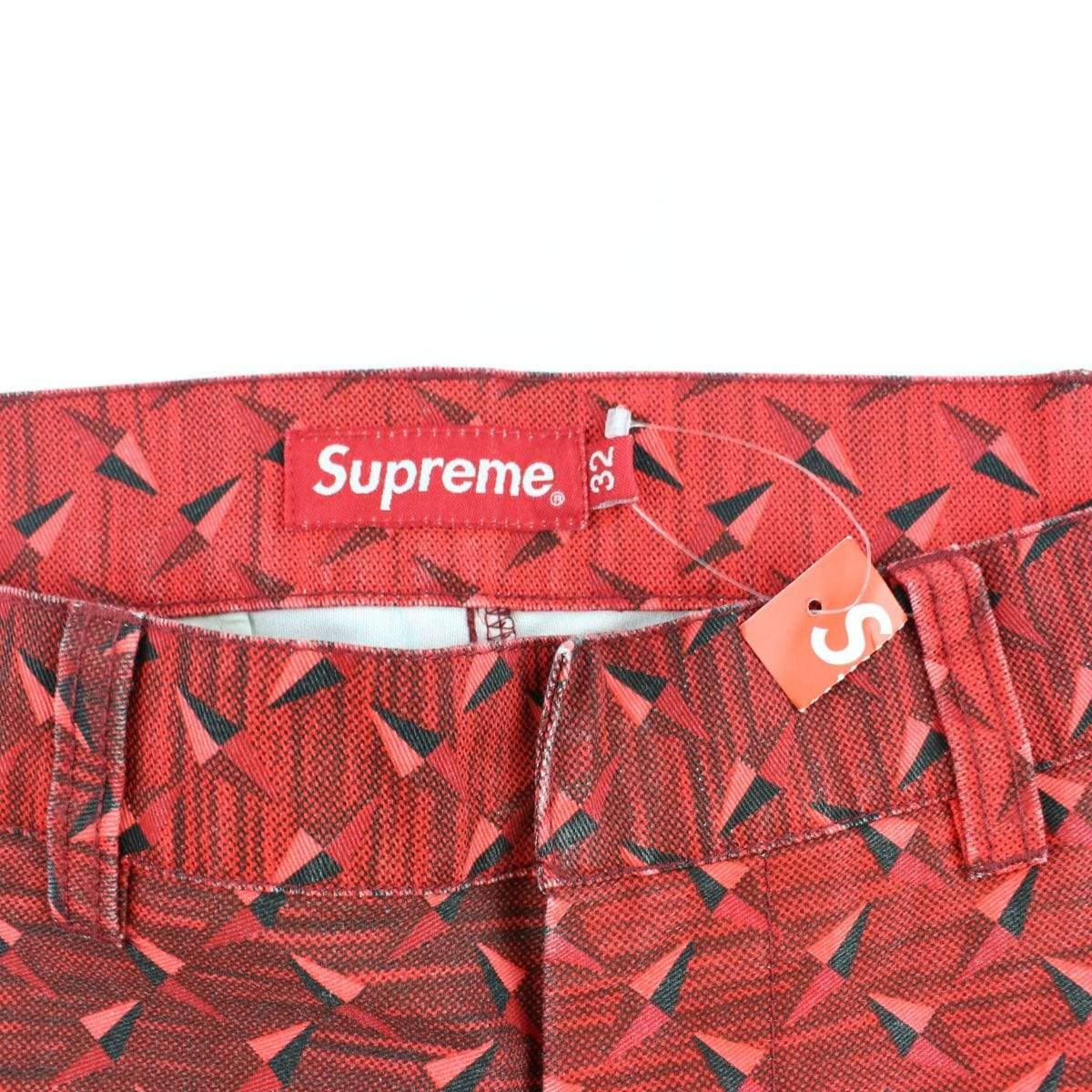 supreme diamond plate pants red - SaruGeneral