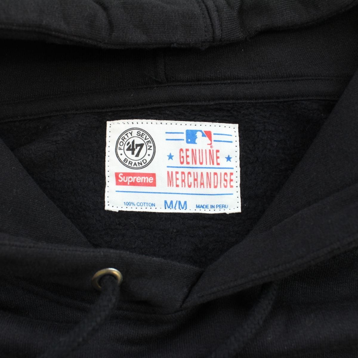 supreme x new york yankees hoodie navy 2015 - SaruGeneral