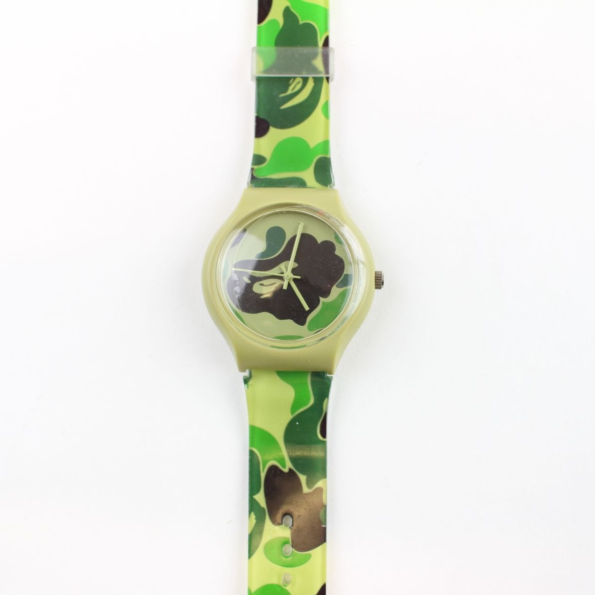 Bape ABC Green Camo Watch - SARUUK