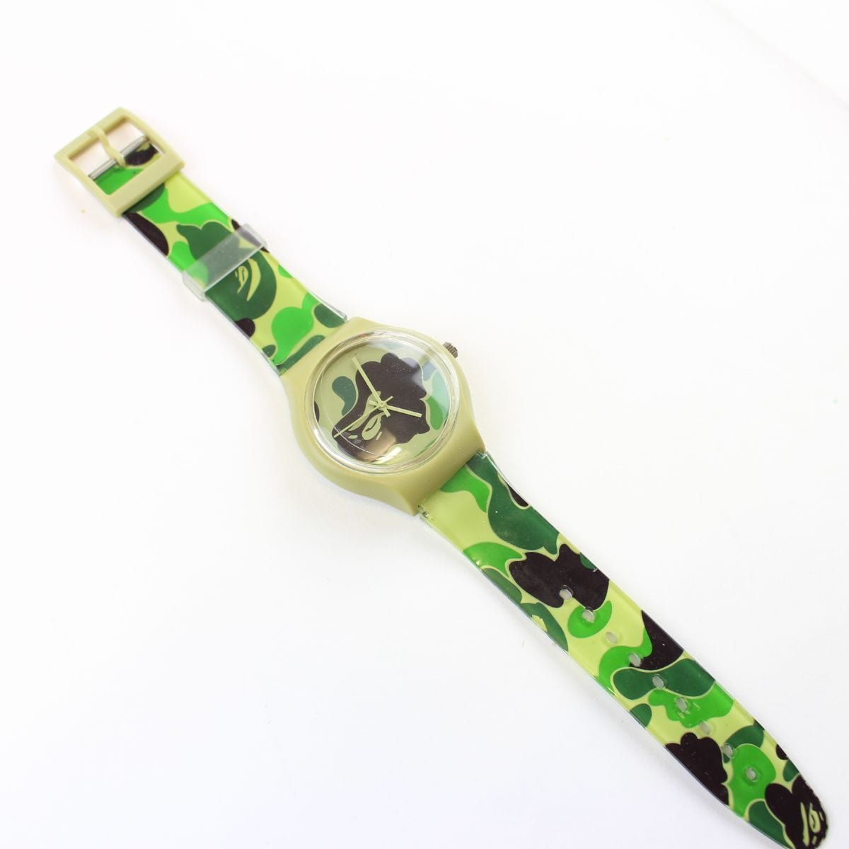 Bape ABC Green Camo Watch - SARUUK