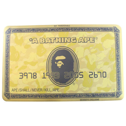 bape members exclusive mousepad