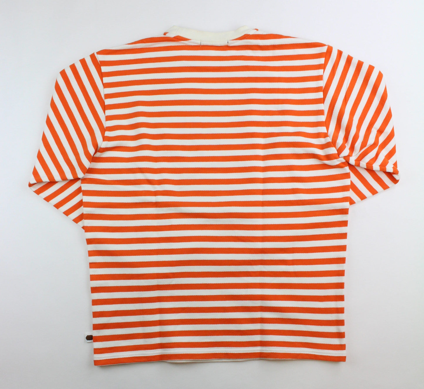 Bape Orange Stripe LS White - SaruGeneral