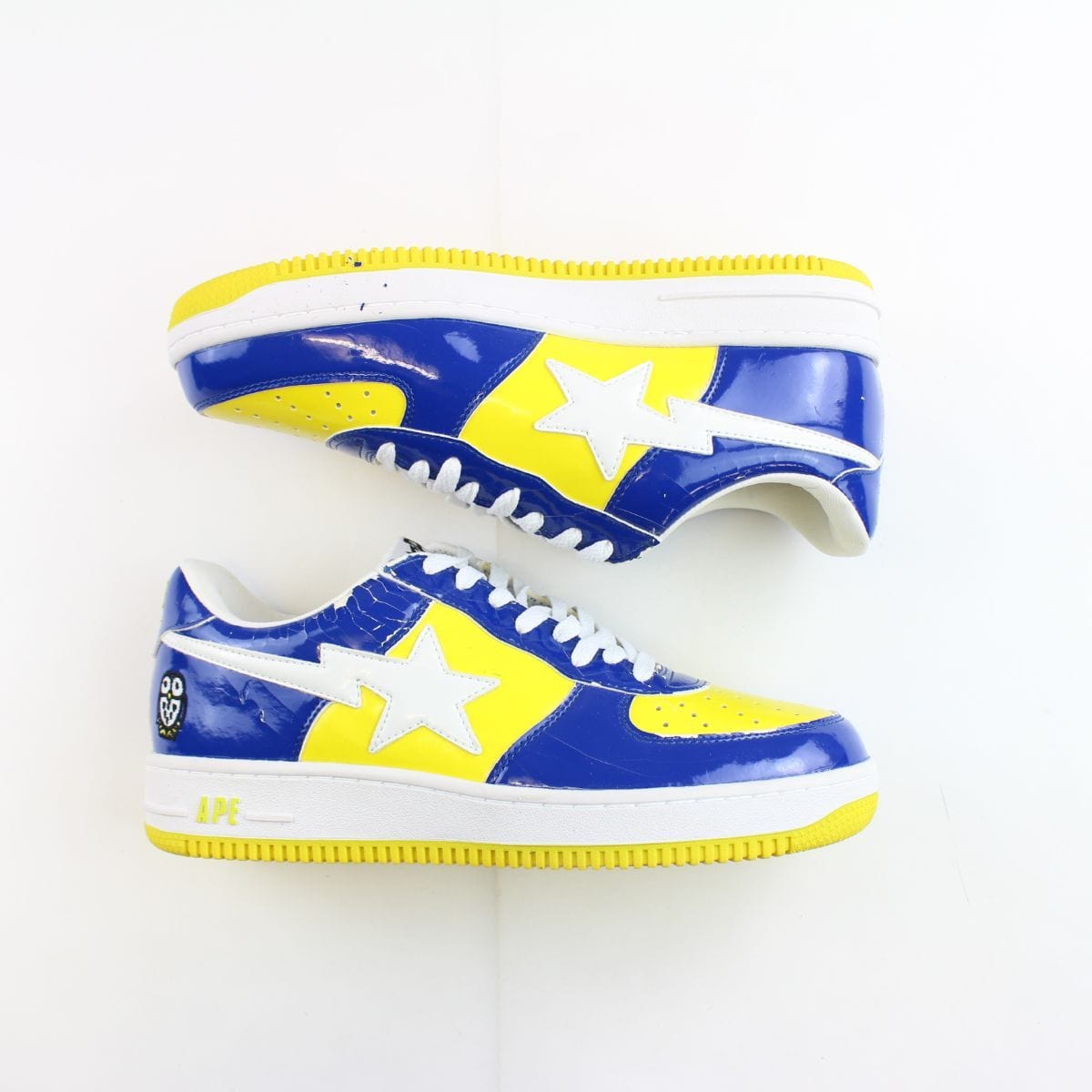 Bapesta Owl Blue & Yellow - SARUUK