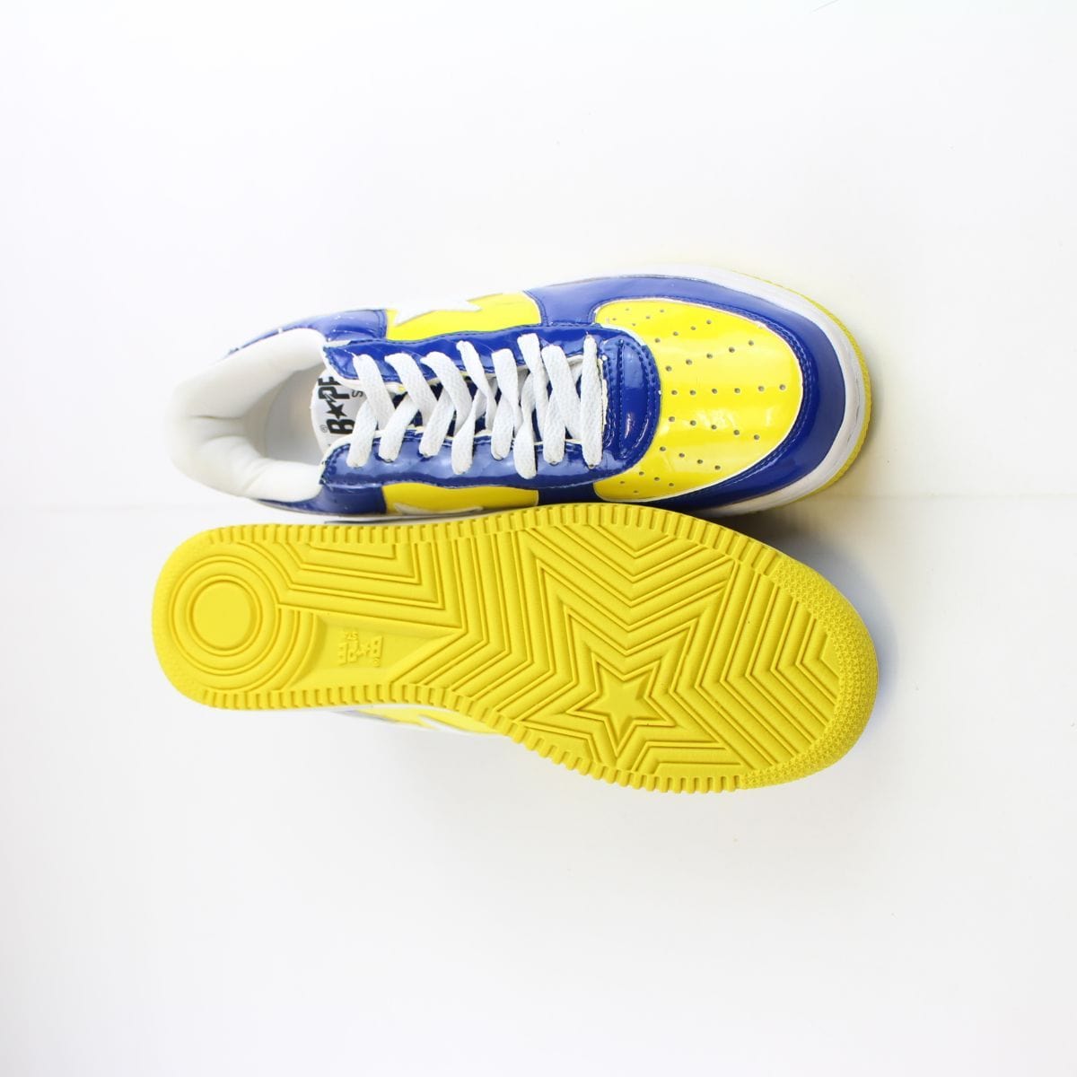 Bapesta Owl Blue & Yellow - SARUUK