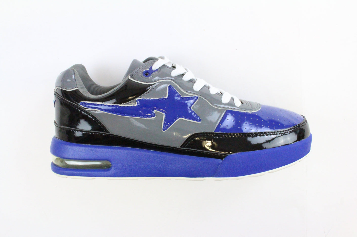 Bape Blue Black Grey Roadstas - SaruGeneral