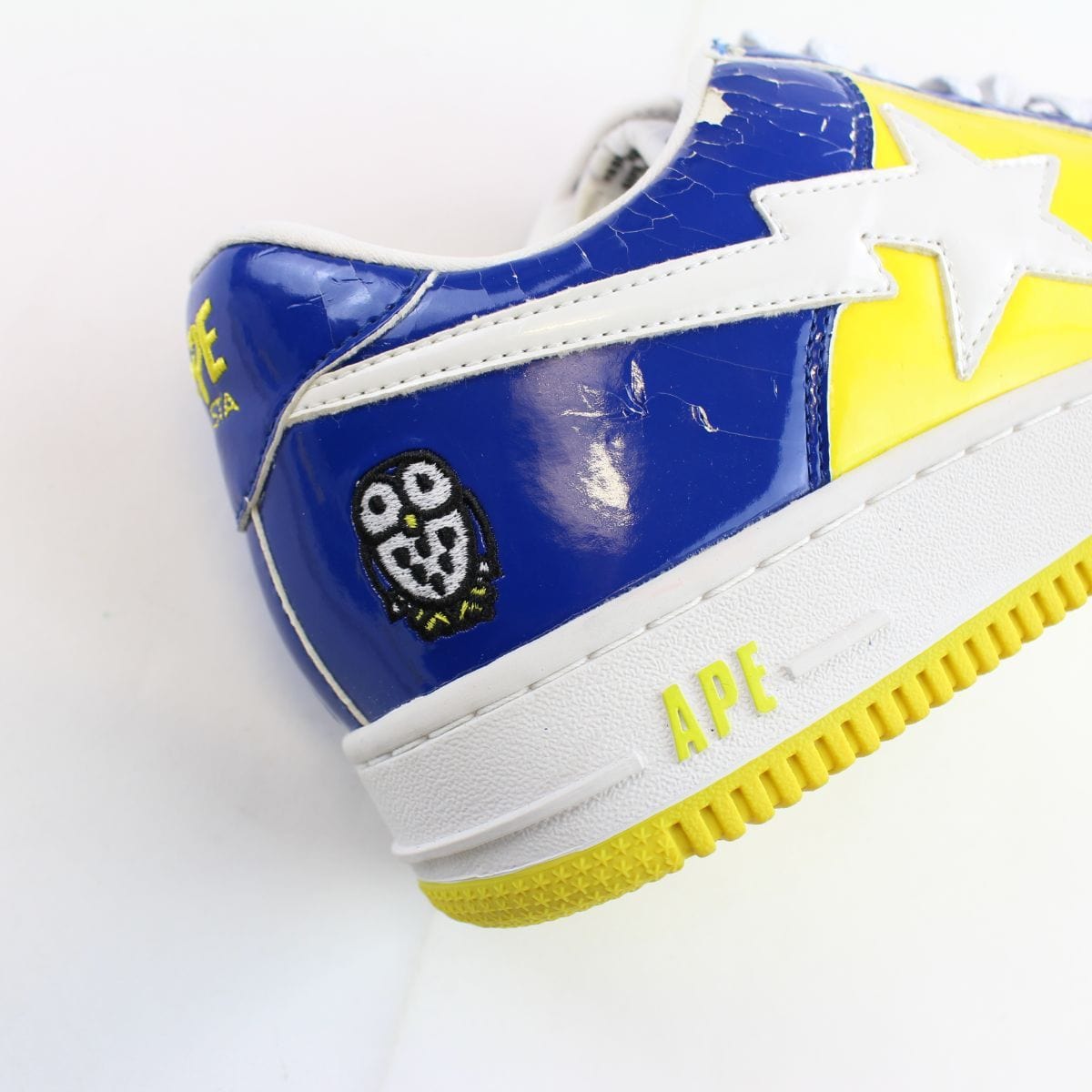 Bapesta Owl Blue & Yellow - SARUUK