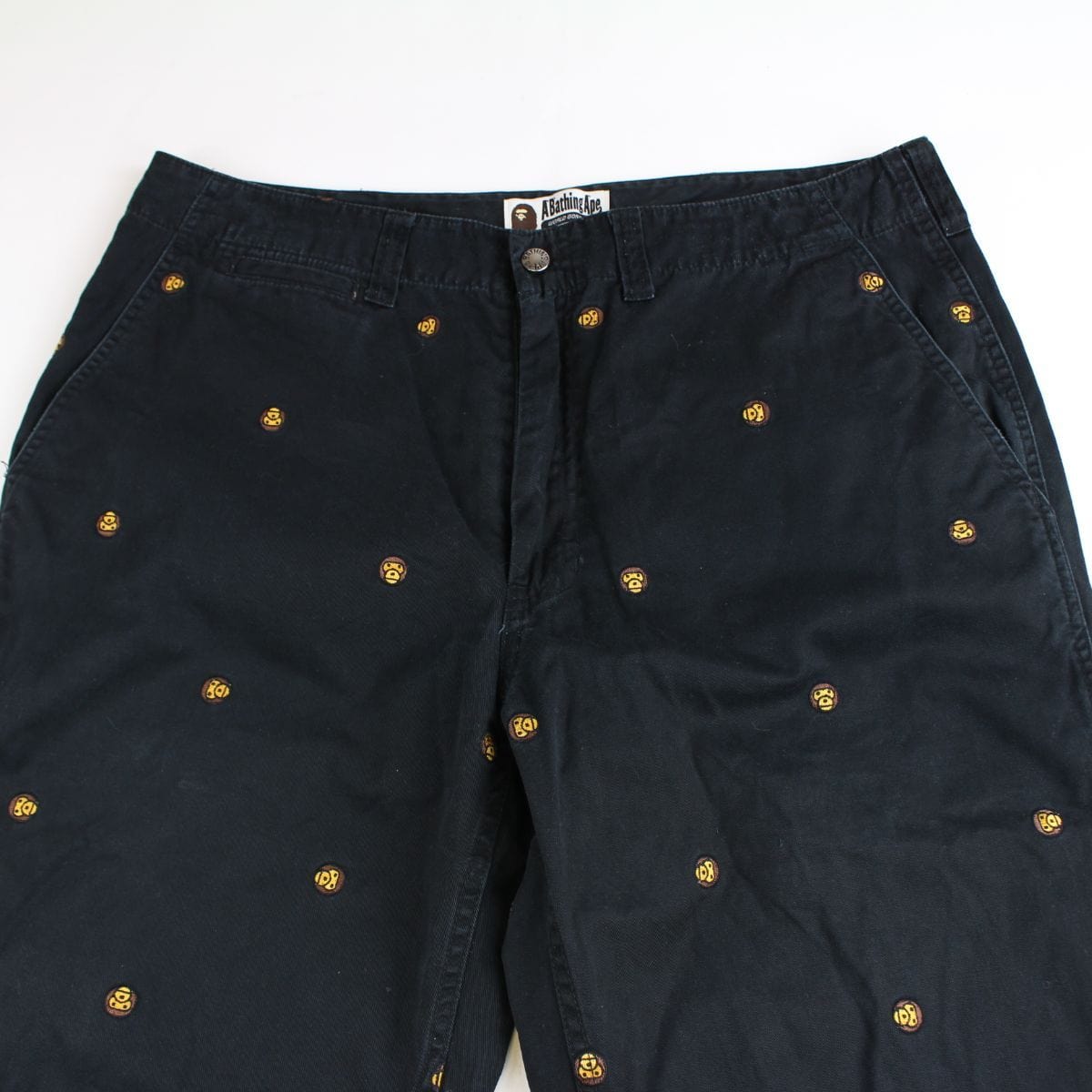 Bape Baby Milo All Over Pants Navy - SARUUK