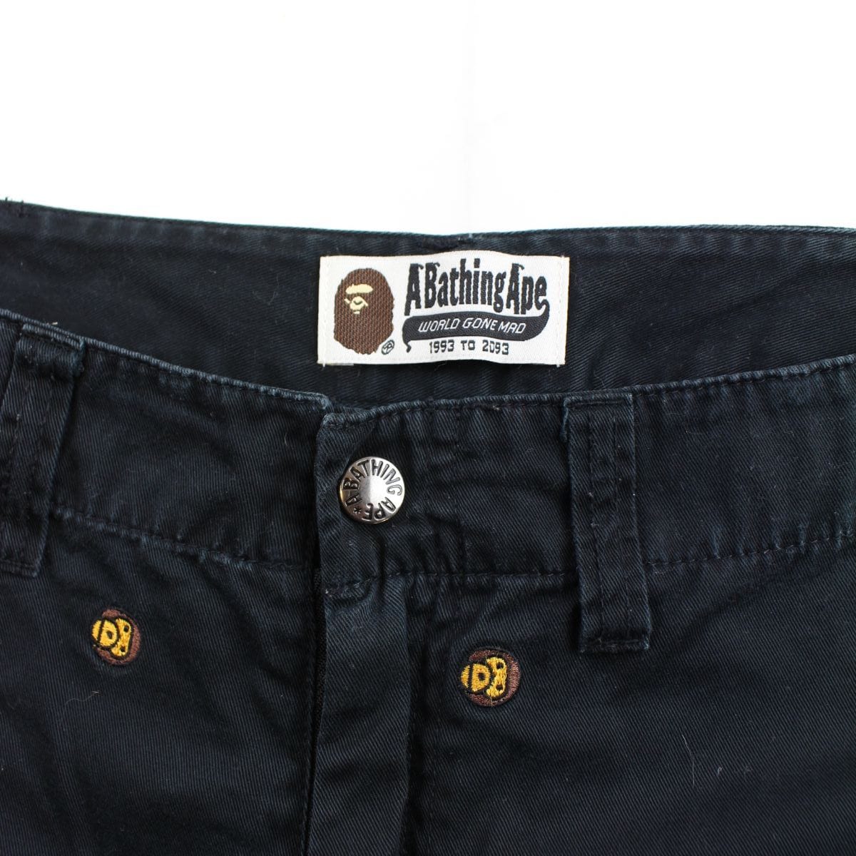 Bape Baby Milo All Over Pants Navy - SARUUK