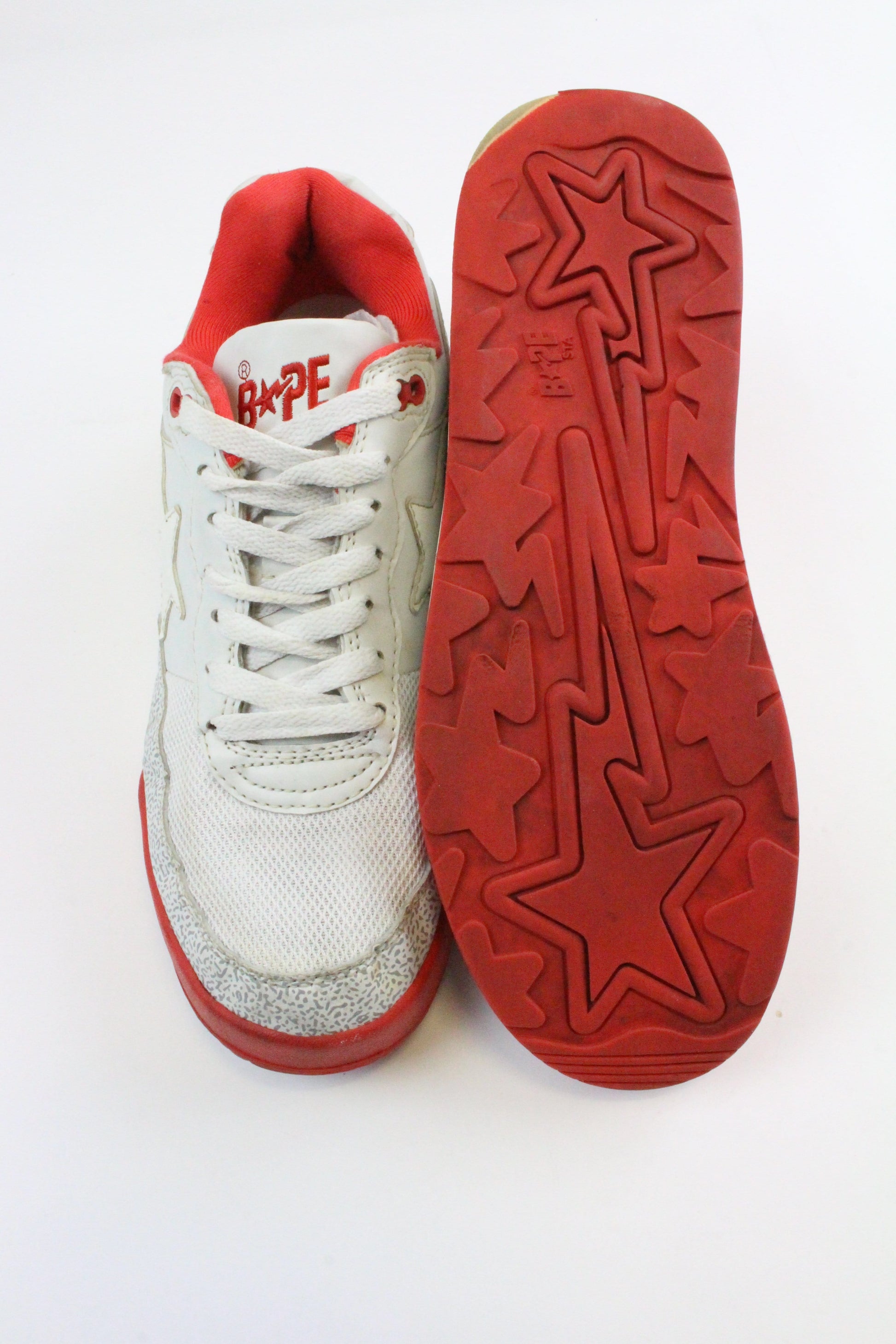 Bape Cement & Red Roadstas - SaruGeneral