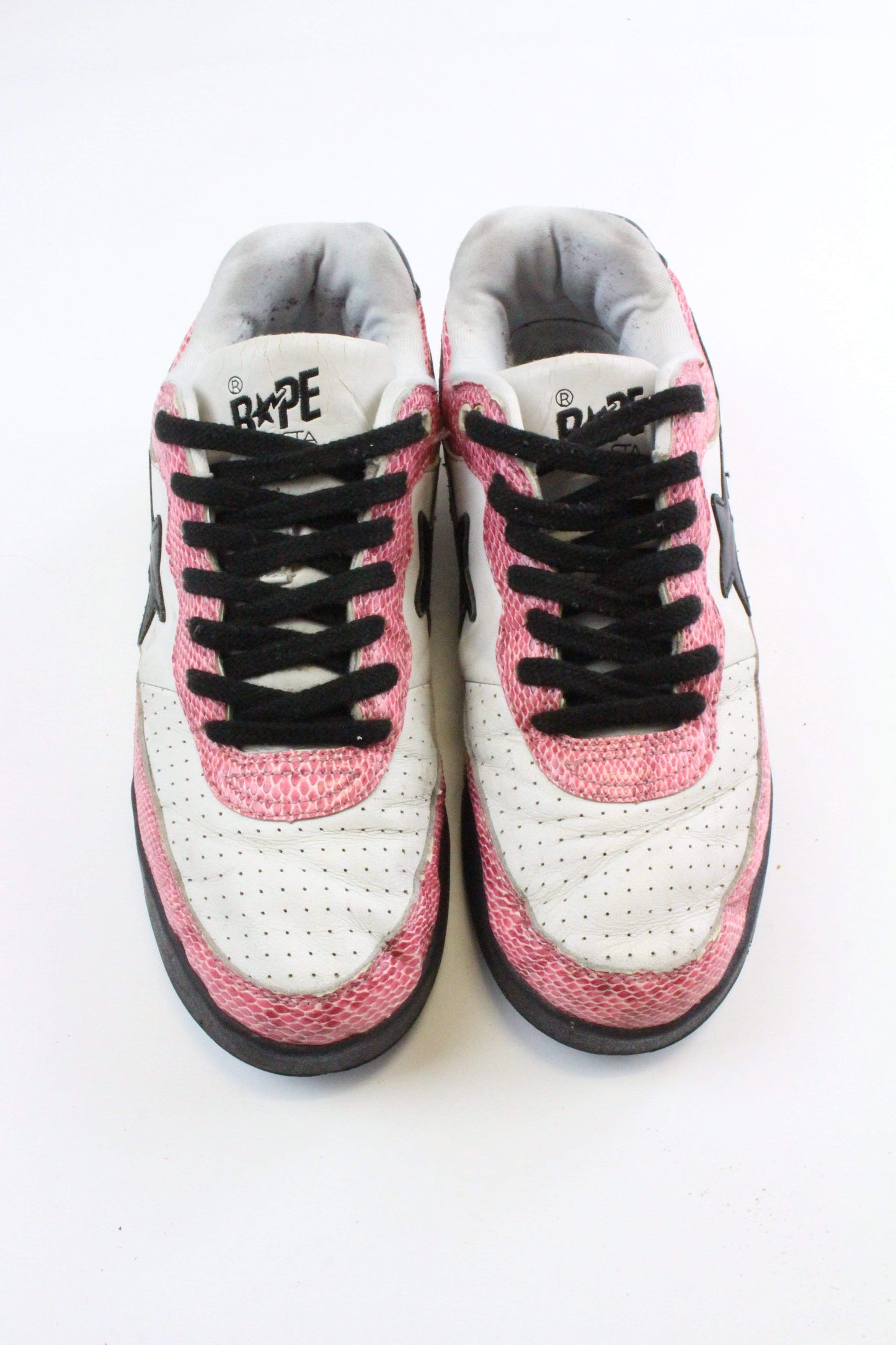 Bape Roadsta Pink Snakeskin - SaruGeneral