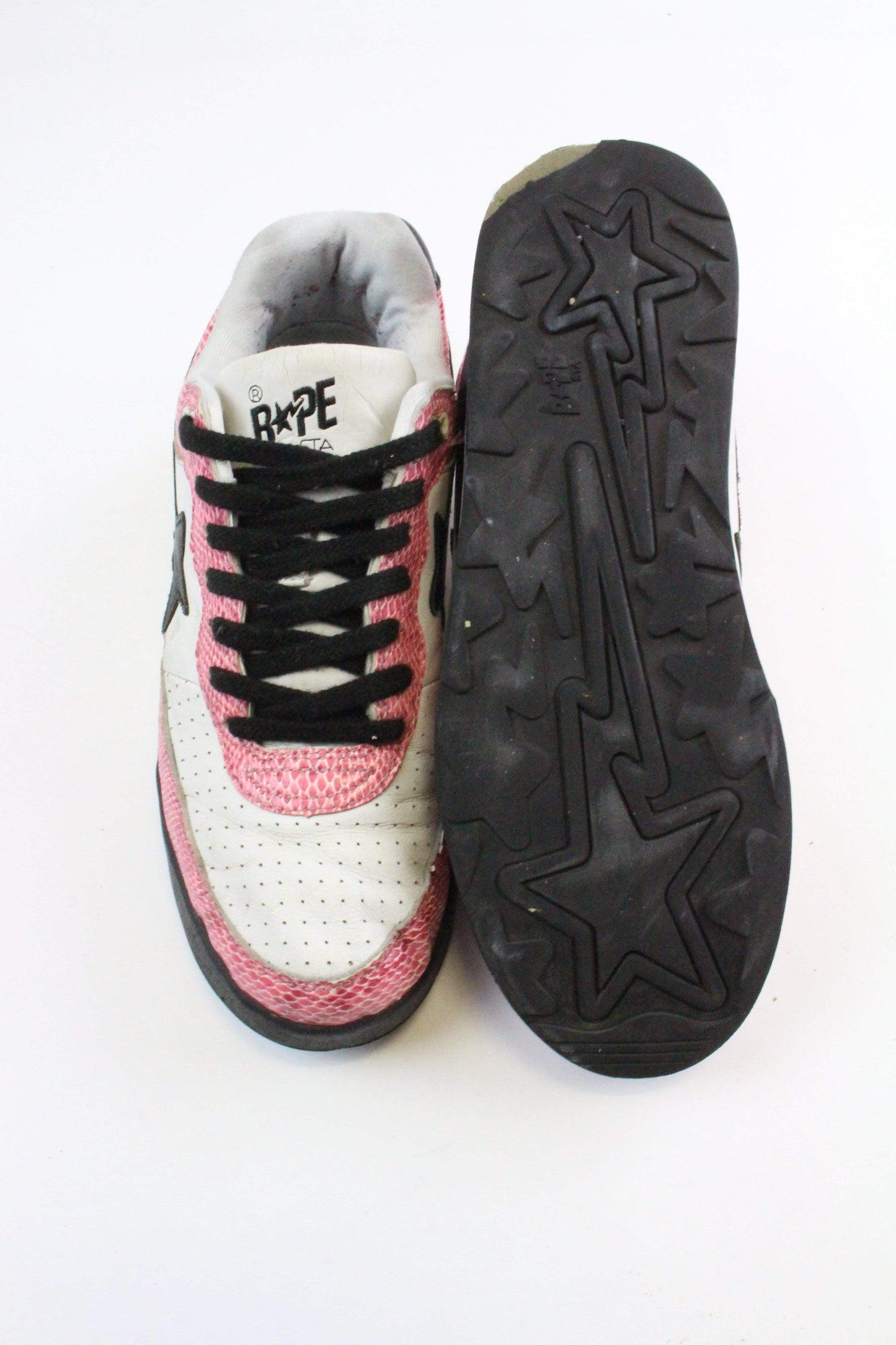 Bape Roadsta Pink Snakeskin - SaruGeneral